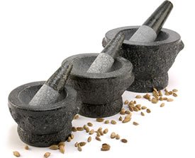 Stone (Granite) Mortar and Pestle