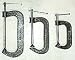 3 Pcs Mini C - Clamp Set