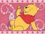 New Disney Pooh-&-piglet Carpet & Rug Area 40x60" with non skid backing