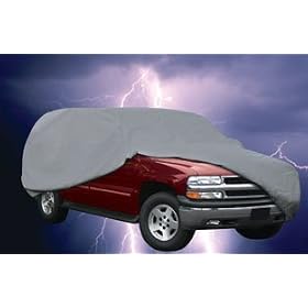 Classic Accessories 71082 Deluxe PolyPro III SUV/Pickup Cover, Compact