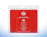 from Keep Calm Keep Calm and Carry On Computer Mousemat & Coaster Set Model LP19518