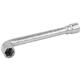 uxcell ダブルエンド 六角 ソケットレンチ　パイプレンチ Lタイプ 　8mm　クランクボルトレンチ