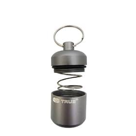 True Utility CoinStash TU39 Pocket Key Ring Money Capsule