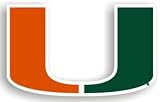 Miami Hurricanes Car Magnets (Set of 2)