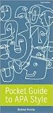Pocket Guide to APA Style 4th (fourth) edition Text Only