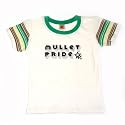 Mullet Pride Black & Silver on Infant Onesie, 12-18 mo, Grass Green