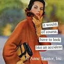 Anne Taintor 1189 3-3/8-Inch Square Magnet, Accident