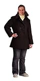 Ultra Force Pea Coat Womens - Blk