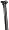Thomson Elite Bicycle Seatpost (Straight, 26.6X330mm, Black)