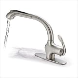 Pegasus USPW566TCEX / USPW5668YEX / USCR566TCEX K-700 Series Gooseneck Kitchen Faucet with Pull-Out Spray