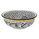 Talavera ceramic bowl, 'Puebla'