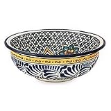 Talavera ceramic bowl, 'Puebla'