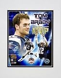 Tom Brady Super Bowl XXXVIII MVP Champions Collection Limited Edition Double Matted 8 X 10 Photograph Unframed - B0002C26KI