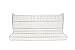 Paderno World Cuisine 19 5/8 Inch by 5 1/8 Inch by 9 1/2 Inch Stainless-steel Pastry Tip Dryer