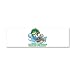 42 x 14 Wall Vinyl Sticker Gone Fishin Fisherman