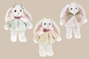 Bonnie Bows Plush Bunny Ornament 31I7ucHGNXL Bonnie Bows Plush Bunny Ornament