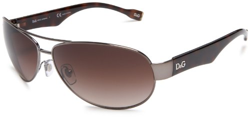 D&G DD6064 GunMetal/Brown Gradient Sunglasses (DD6064-090-13-66-13-130)