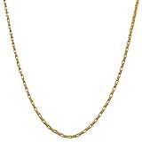 10k Rose Gold 18 Inch Lightweight Long Box Chain Necklace