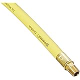 Continental 045 3/8-Inch-by-50-Feet Safety Yellow Rubber Hose 3/8 -Inch by 50-Feet 250 PSI With 1/4-Inch Ends