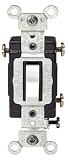 Leviton 3-Way Lighted Toggle Switch (C22-05503-LHW)