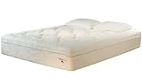 12" King Bonzai Plush With Teddy Ticking Green Tea Memory Foam, Antibacterial, Hypoallergenic Mattress