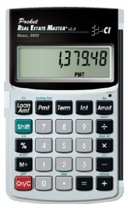 Pocket Real Estate Master Calculator 3400 New Pocket Real Estate Master Calculator 3400 New