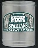 College Can Cooler - Michigan State Spartans