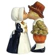 Westland Giftware Mwah Magnetic Pilgrims Salt and Pepper Shaker Set