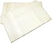 Mezzati Brushed Microfiber Premium Pillowcases Set - Ultra Soft and Lightweight for Ultimate Sleep Comfort, Wrinkle Free and Color Fade Resistant (Ivory Set of 2 Standard Size Pillow Cases)
