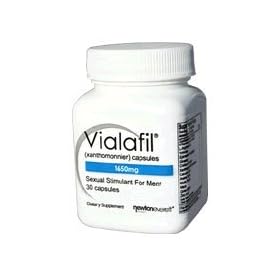 VIALAFIL for Men (Twin Pack / 60 Capsules) Male Sexual Stimulant