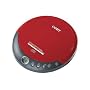COBY CX-CD109 RED Personal CD Player with Stereo Headphones