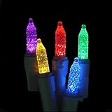 Club Pack of 240 Multi Color LED M5 Mini Replacement Christmas Light Bulbs