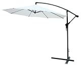 300 cm Ampelschirm Sonnenschirm Regenschirm Schirm mit Kurbel und St�nder