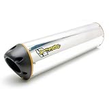 04-09 YAMAHA FZ6: TWO BROTHERS M-2 DUAL UNDER SEAT SLIP ON EXHAUST-ALUMINUM (LARGE) by Two Brothers Racing