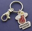 Miami Heat Key Chain with clip