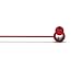 Urbanears Kransen Tomato Red Earphones Earbuds Headphones Mic Remote 04090115