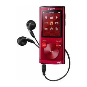 Sony NWZE455R E Series 16GB Walkman  MP3/Video with Clear Audio - Red