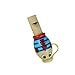 Skytoy Slide Whistle Wood for Kids Music Sound Animal Type