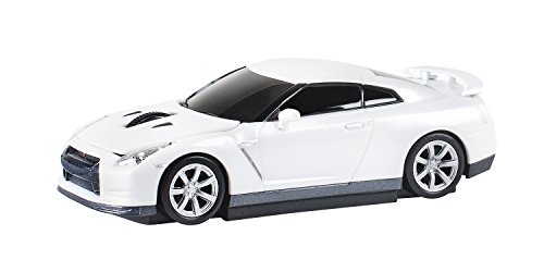 AutoMouse Nissan GT-R R35 Car Wireless Laser Computer Mouse, White