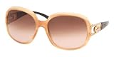 BVLGARI BV 8030 B 877 13 HONEY BROWN GRADIENT RHINESTONES PLASTIC SUNGLASSES