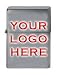 Design Your Own Full Color Wind Proof Flip Style Lighter Brushed Chrome