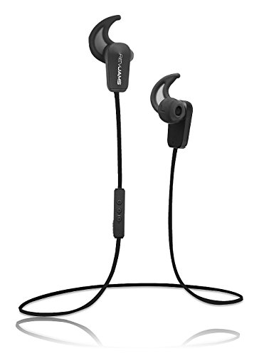 RevJams Active® Sport Wireless Bluetooth Earbuds with Noise Isolation and in line microphone - Black