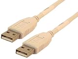 IEC USB Type A to Type A Jumper Cable 15 feet (USB 2.0 Compliant)