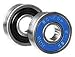 Bones Bearings Swiss 6-Ball  Skate Bearings (8mm, 20-Pack)