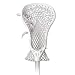 Gait Triton Strung Lacrosse Head (White)