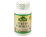 Alfa Vitamins Stress Formula 60 caps Relieves Anxiety Depression Insomnia