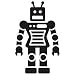 Hip In A Hurry Vinyl 4.5 Inch Minis-Retro Robot