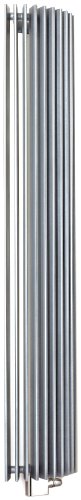 Schulte H6436180 04 Design Heizk&ouml;rper London Corner mit Mittelanschluss, H1800 x B360 mm, 1454 Watt, Stahl Pulver beschichtet, wei&szlig;