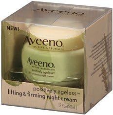 Aveeno Positively Ageless Lifting and Firming Night Cream - 1.75 Oz by J&J HEALTHCARE . (English Manual)