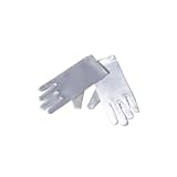 Short Satin Gloves - Child Size (4 - 7, White)
